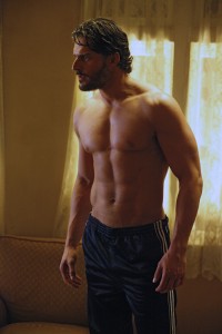 Bare chested Joe Manganiello as True Blood Alcide Herveaux