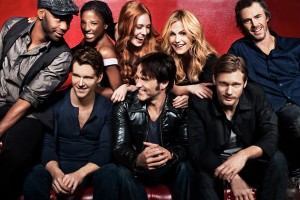 Cast of True Blood at a photo shoot for Entertainment Weekly