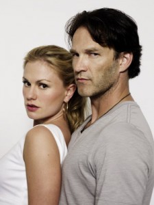 Anna Paquin and Stephen Moyer as Sookie and Bill