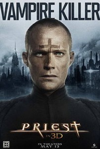 Priest movie poster (featuring Stephen Moyer)
