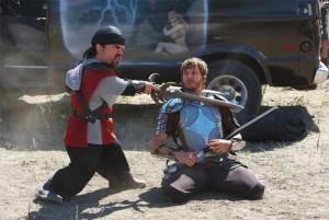 True Blood's Ryan Kwanten, who plays Jason Stackhouse, in his new film Knights of Badassdom