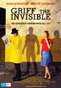 Ryan Kwanten's Griff the Invisible poster