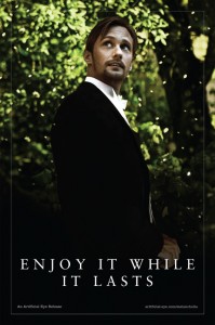 Alexander Skarsgard Melancholia movie promotional poster