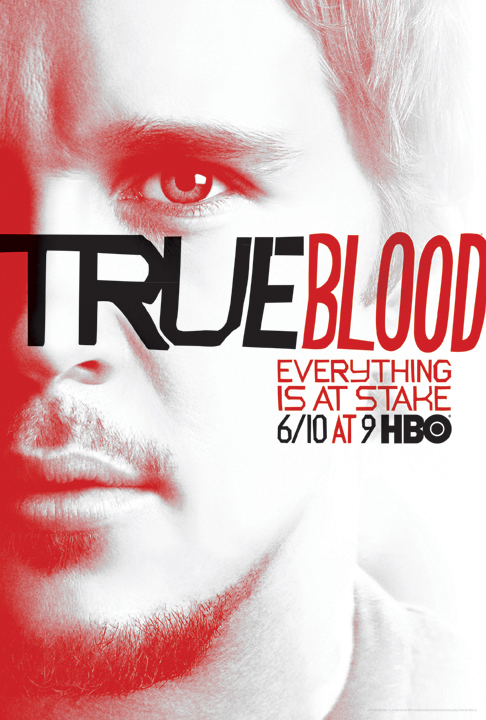HBO's True Blood's Jason Stackhouse played by Ryan Kwanten poster
