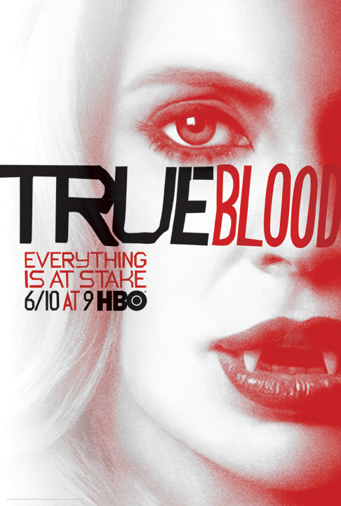 HBO's True Blood's Pam played by Kristin Bauer poster