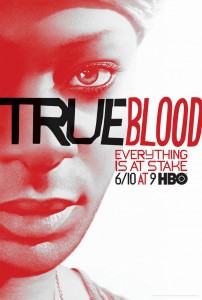 HBO True Blood Promo poster with Lafayette (played by Nelsan Ellis)