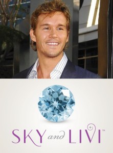 Ryan Kwanten Blue Diamond charity auction for Sky & Livi and Look Good Feel Better