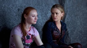 Season 6 HBO True Blood still. Deborah Ann Woll & Anna Paquin