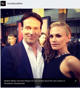 HBO's True Blood premiere red carpet event: Stephen Moyer and Anna Paquin