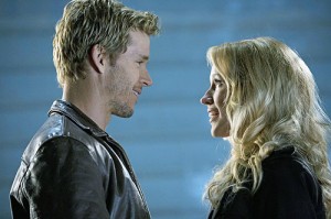 Jason Stackhouse (Ryan Kwanten) and Sarah Newlin (Anna Camp) star in HBO's True Blood Season 6