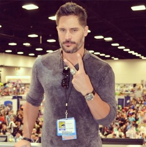 Comic Con 2013 Joe Manganiello ( who plays Alcide Herveaux in HBO's True Blood Season 6)