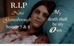 RIP Nora Gainesborough (played by Lucy Griffiths) in HBO's True Blood Season 6, Episode 7, entitled 'In the Evening'