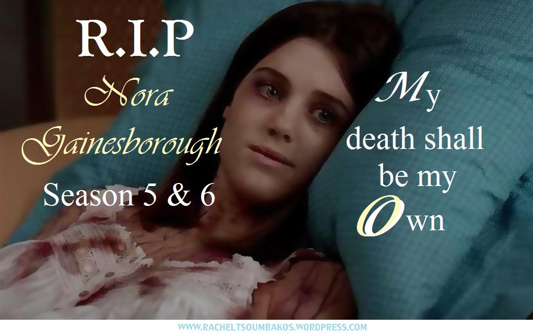 RIP Nora Gainesborough (played by Lucy Griffiths) in HBO's True Blood Season 6, Episode 7, entitled 'In the Evening'