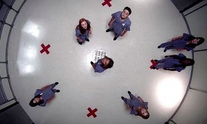 The vampires prepare to meet the sun in HBO's True Blood Season 6, Episode 8, entitled 'Dead Meat'