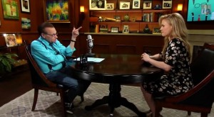 Anna Paquin (who plays Sookie Stackhouse on HBO's True Blood) gets interviewed on Larry King Now