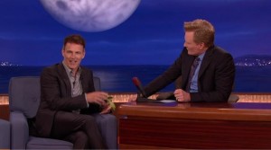 Stephen Moyer (who plays vampire Bill Compton in HBO's True Blood) gets interviewed by Conan O'Brien