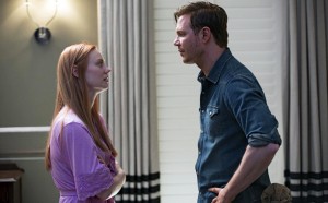 Jessica Hamby (Deborah Ann Woll) and Hoyt Fortenberry (Jim Parrack) meet up again in HBO's True Blood Season 7 Episode 8 (entitled 'Almost Home')