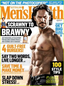Joe Manganiello graces the cover of Australian Men's Heath magazine November 2014 edition