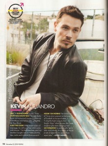Kevin Alejandro, True Blood's Jesus, is People's Sexy Man of the Week Kevin Alejandro, True Blood's Jesus is People Mag's Sexy Man of the Week